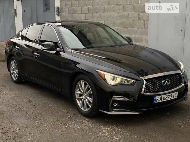 Чорний Інфініті Q50, об'ємом двигуна 3.7 л та пробігом 199 тис. км за 14800 $, фото 2 на Automoto.ua