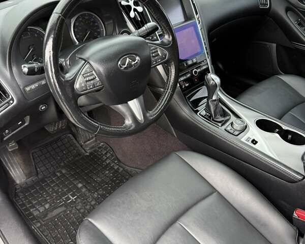 Черный Инфинити Q50, объемом двигателя 3.7 л и пробегом 102 тыс. км за 13500 $, фото 18 на Automoto.ua