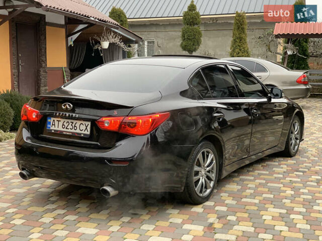 Черный Инфинити Q50, объемом двигателя 2.14 л и пробегом 190 тыс. км за 13350 $, фото 25 на Automoto.ua