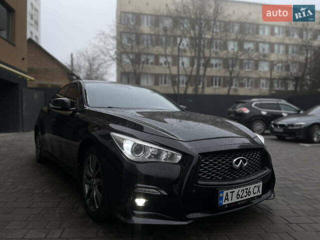 Черный Инфинити Q50, объемом двигателя 2.14 л и пробегом 190 тыс. км за 13200 $, фото 18 на Automoto.ua
