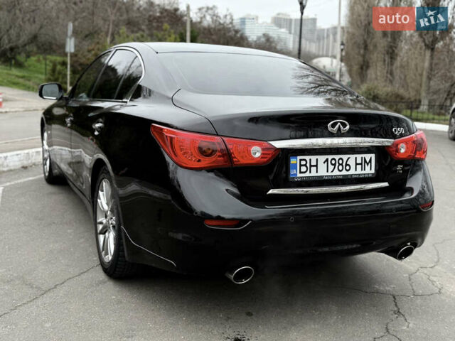 Черный Инфинити Q50, объемом двигателя 1.99 л и пробегом 140 тыс. км за 15500 $, фото 7 на Automoto.ua