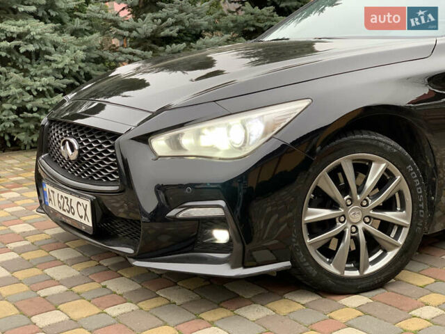 Черный Инфинити Q50, объемом двигателя 2.14 л и пробегом 190 тыс. км за 13350 $, фото 7 на Automoto.ua