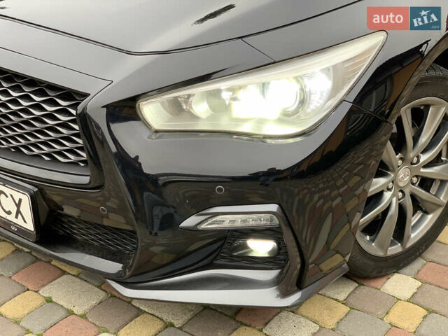 Черный Инфинити Q50, объемом двигателя 2.14 л и пробегом 190 тыс. км за 13350 $, фото 5 на Automoto.ua