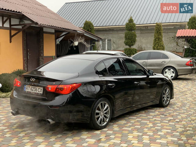 Черный Инфинити Q50, объемом двигателя 2.14 л и пробегом 190 тыс. км за 13350 $, фото 24 на Automoto.ua