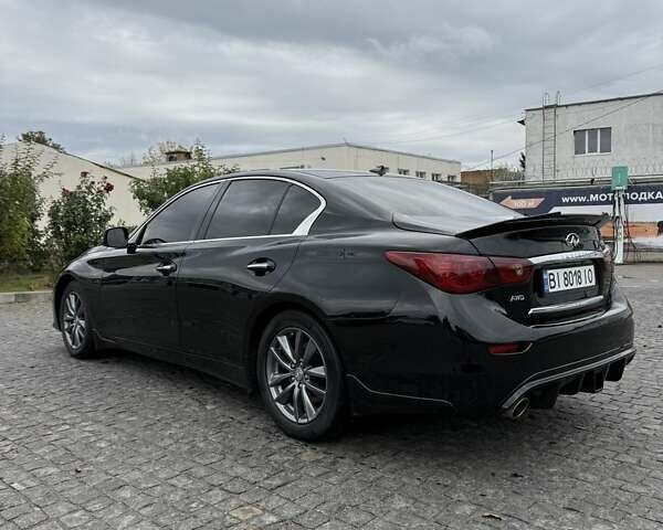 Черный Инфинити Q50, объемом двигателя 3.7 л и пробегом 102 тыс. км за 13800 $, фото 21 на Automoto.ua