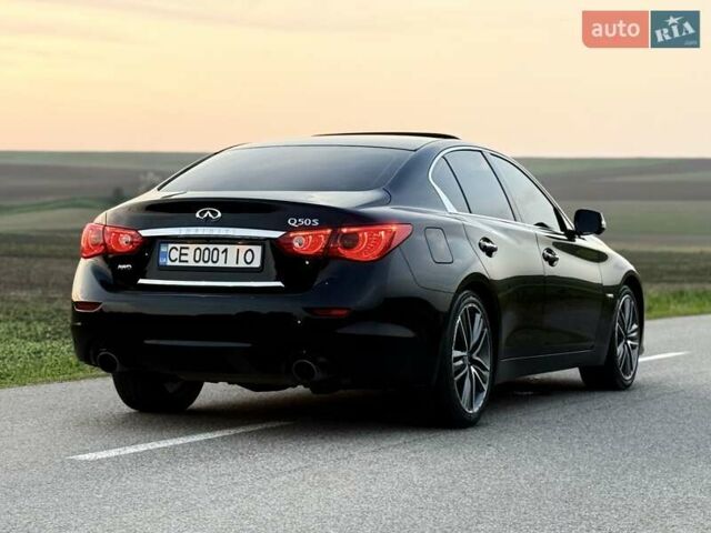 Чорний Інфініті Q50, об'ємом двигуна 3.5 л та пробігом 140 тис. км за 15500 $, фото 6 на Automoto.ua