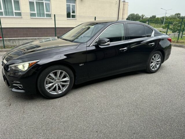 Черный Инфинити Q50, объемом двигателя 2.1 л и пробегом 240 тыс. км за 14900 $, фото 4 на Automoto.ua