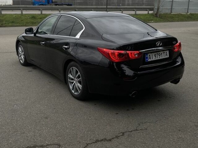 Черный Инфинити Q50, объемом двигателя 2.1 л и пробегом 248 тыс. км за 12700 $, фото 4 на Automoto.ua