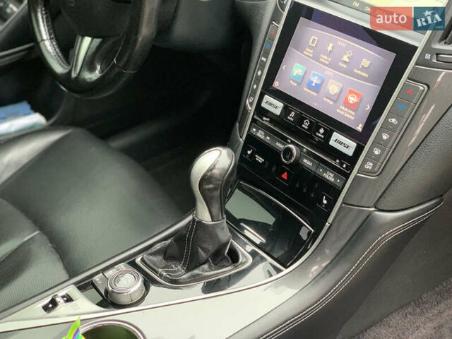 Черный Инфинити Q50, объемом двигателя 2.14 л и пробегом 190 тыс. км за 13350 $, фото 39 на Automoto.ua