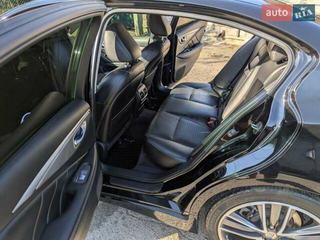 Черный Инфинити Q50, объемом двигателя 2.2 л и пробегом 139 тыс. км за 17400 $, фото 19 на Automoto.ua