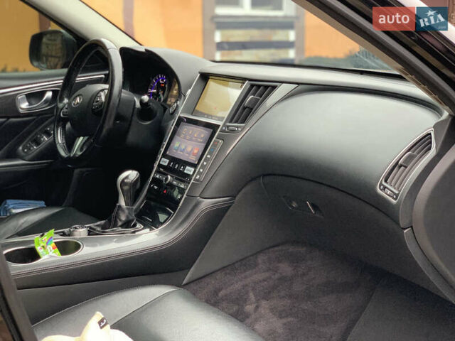 Черный Инфинити Q50, объемом двигателя 2.14 л и пробегом 190 тыс. км за 13350 $, фото 36 на Automoto.ua