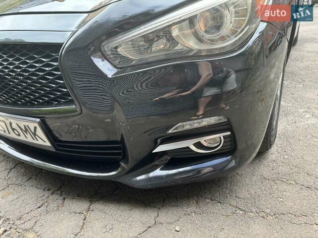 Черный Инфинити Q50, объемом двигателя 3.7 л и пробегом 158 тыс. км за 13500 $, фото 7 на Automoto.ua