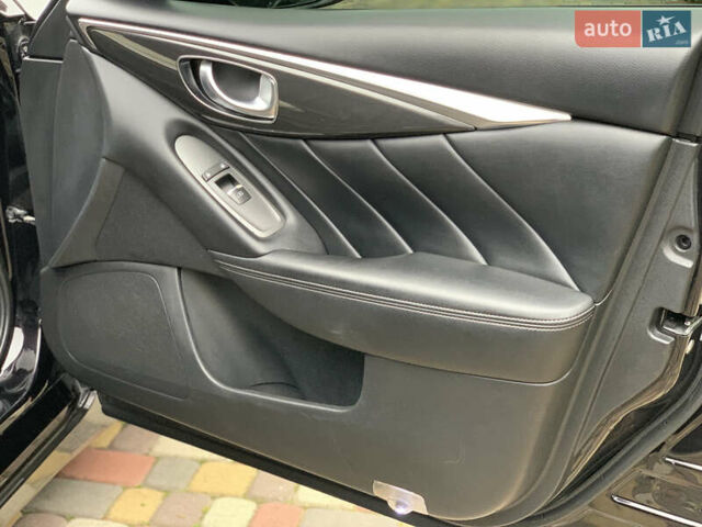 Черный Инфинити Q50, объемом двигателя 2.14 л и пробегом 190 тыс. км за 13350 $, фото 42 на Automoto.ua