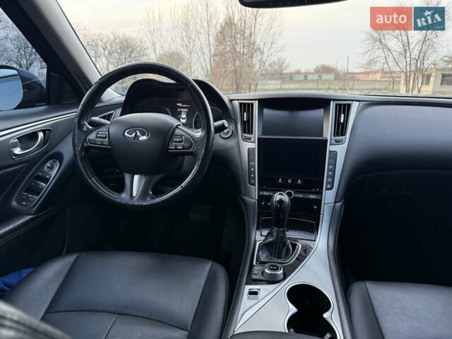 Черный Инфинити Q50, объемом двигателя 3.7 л и пробегом 186 тыс. км за 16300 $, фото 22 на Automoto.ua