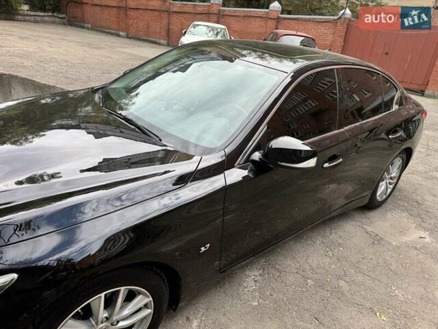 Черный Инфинити Q50, объемом двигателя 3.7 л и пробегом 158 тыс. км за 13500 $, фото 3 на Automoto.ua