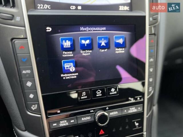 Черный Инфинити Q50, объемом двигателя 2 л и пробегом 53 тыс. км за 18900 $, фото 137 на Automoto.ua