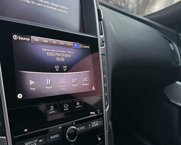 Чорний Інфініті Q50, об'ємом двигуна 3 л та пробігом 142 тис. км за 12500 $, фото 37 на Automoto.ua