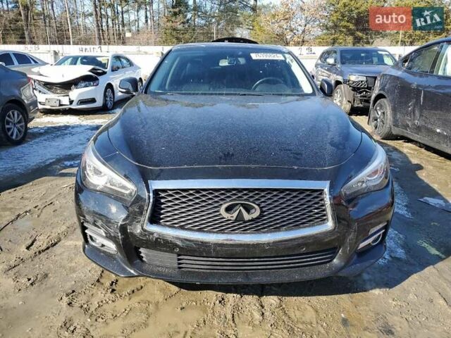 Черный Инфинити Q50, объемом двигателя 3 л и пробегом 68 тыс. км за 2600 $, фото 4 на Automoto.ua