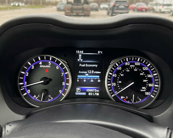 Черный Инфинити Q50, объемом двигателя 3 л и пробегом 110 тыс. км за 15500 $, фото 31 на Automoto.ua