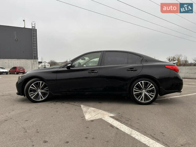 Черный Инфинити Q50, объемом двигателя 3 л и пробегом 110 тыс. км за 15500 $, фото 17 на Automoto.ua