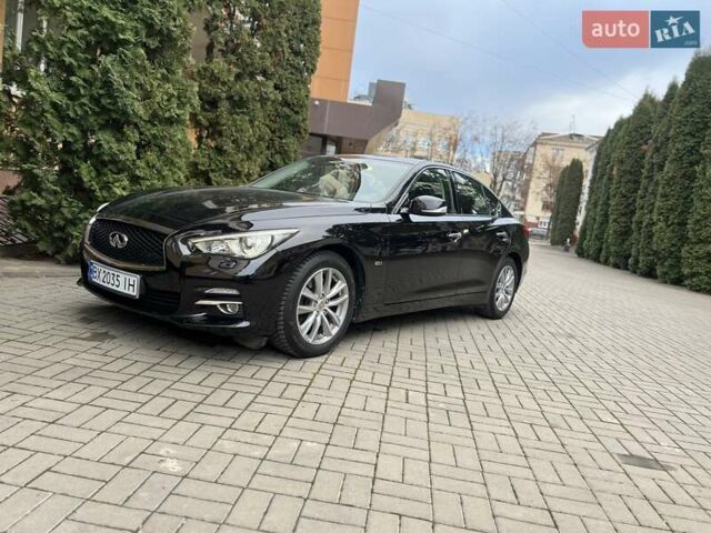Черный Инфинити Q50, объемом двигателя 2 л и пробегом 53 тыс. км за 18900 $, фото 162 на Automoto.ua