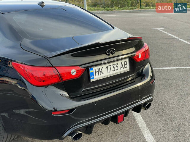 Черный Инфинити Q50, объемом двигателя 3 л и пробегом 155 тыс. км за 16699 $, фото 14 на Automoto.ua