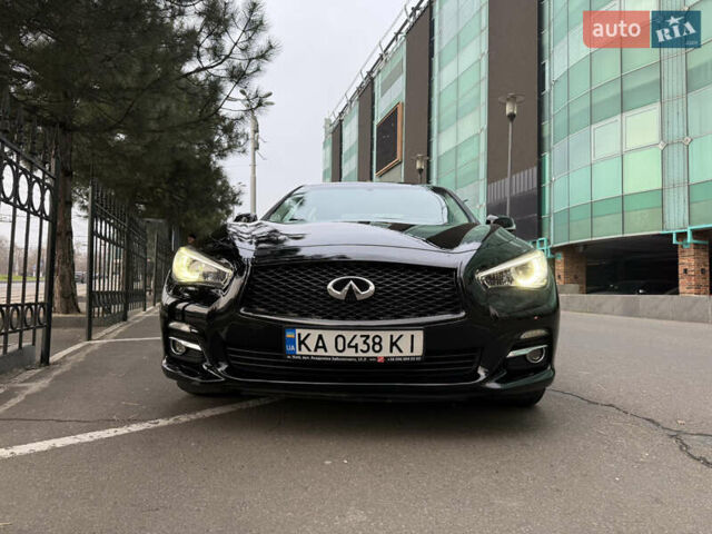 Черный Инфинити Q50, объемом двигателя 1.99 л и пробегом 137 тыс. км за 12400 $, фото 1 на Automoto.ua