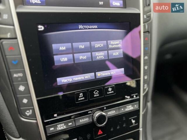 Черный Инфинити Q50, объемом двигателя 2 л и пробегом 53 тыс. км за 18900 $, фото 153 на Automoto.ua