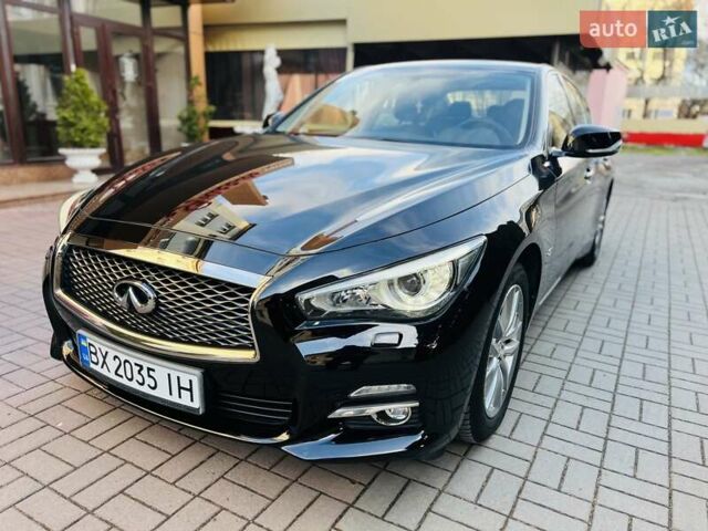 Черный Инфинити Q50, объемом двигателя 2 л и пробегом 53 тыс. км за 18900 $, фото 12 на Automoto.ua