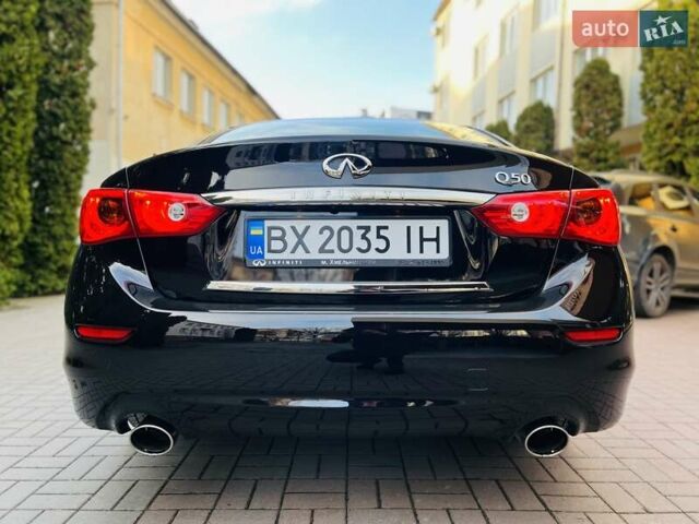 Черный Инфинити Q50, объемом двигателя 2 л и пробегом 53 тыс. км за 18900 $, фото 39 на Automoto.ua