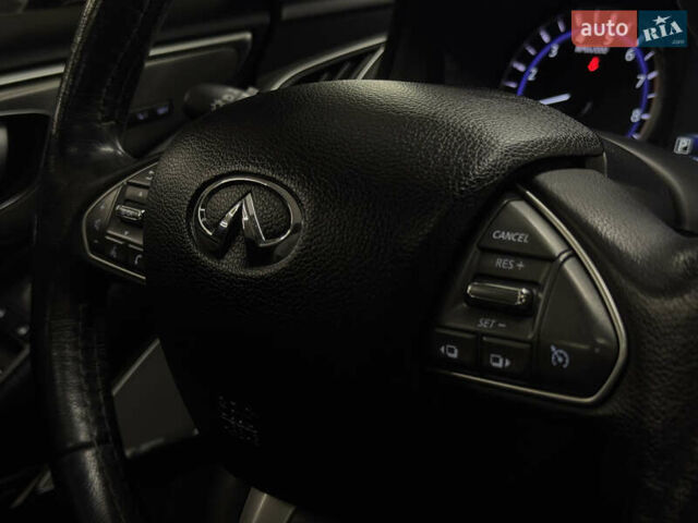 Черный Инфинити Q50, объемом двигателя 3 л и пробегом 137 тыс. км за 15499 $, фото 29 на Automoto.ua