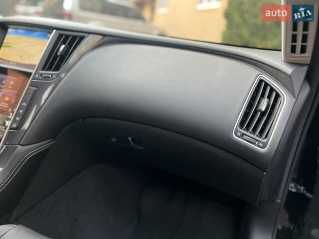 Черный Инфинити Q50, объемом двигателя 2 л и пробегом 53 тыс. км за 18900 $, фото 129 на Automoto.ua