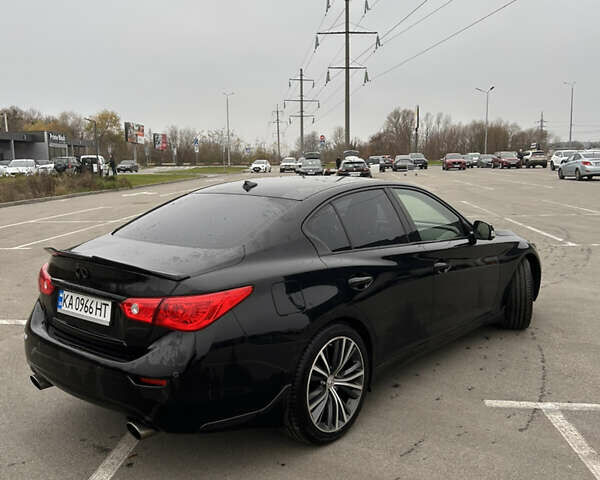 Черный Инфинити Q50, объемом двигателя 3 л и пробегом 110 тыс. км за 15500 $, фото 15 на Automoto.ua