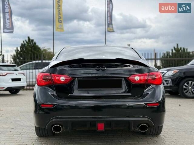 Черный Инфинити Q50, объемом двигателя 3.5 л и пробегом 149 тыс. км за 16999 $, фото 7 на Automoto.ua