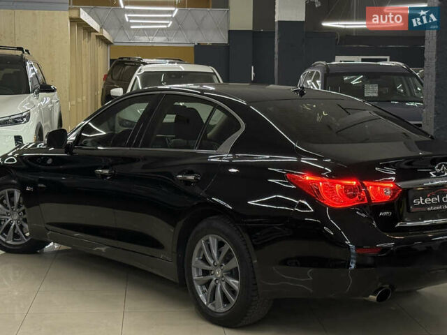 Черный Инфинити Q50, объемом двигателя 3 л и пробегом 137 тыс. км за 15499 $, фото 13 на Automoto.ua