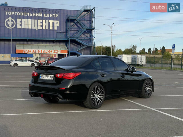 Черный Инфинити Q50, объемом двигателя 3 л и пробегом 155 тыс. км за 16699 $, фото 10 на Automoto.ua