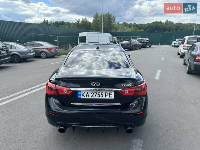 Черный Инфинити Q50, объемом двигателя 1.99 л и пробегом 165 тыс. км за 12800 $, фото 6 на Automoto.ua