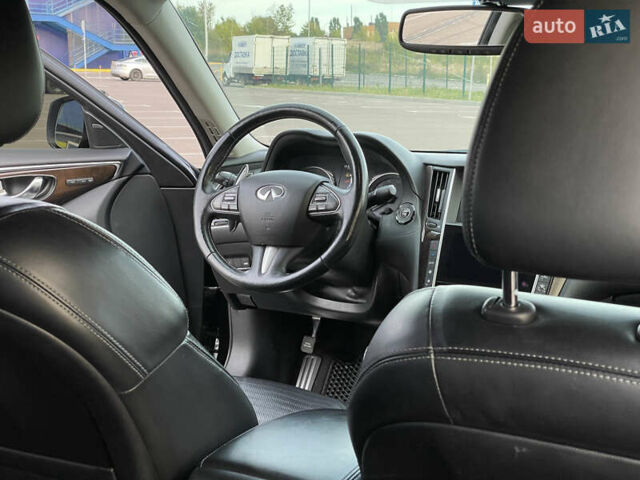 Черный Инфинити Q50, объемом двигателя 3 л и пробегом 155 тыс. км за 16699 $, фото 36 на Automoto.ua