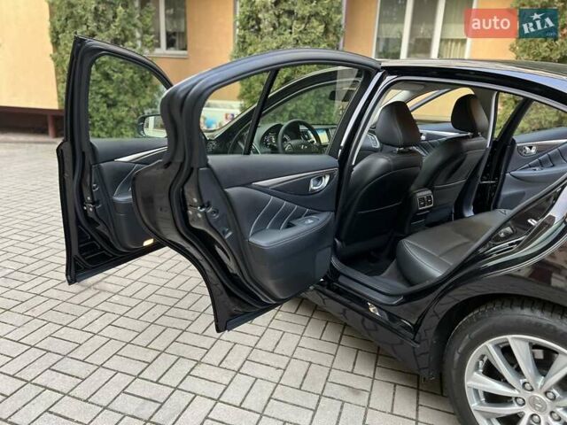 Черный Инфинити Q50, объемом двигателя 2 л и пробегом 53 тыс. км за 18900 $, фото 105 на Automoto.ua