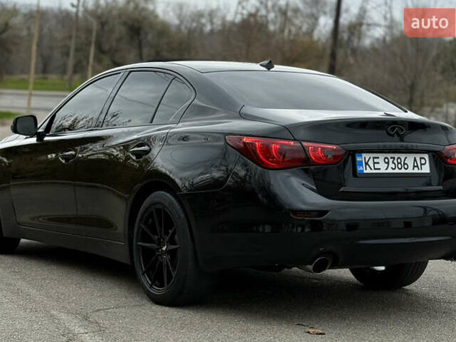 Черный Инфинити Q50, объемом двигателя 3 л и пробегом 155 тыс. км за 12000 $, фото 7 на Automoto.ua