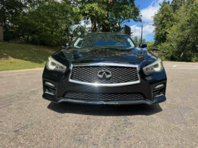 Чорний Інфініті Q50, об'ємом двигуна 3 л та пробігом 77 тис. км за 9000 $, фото 1 на Automoto.ua
