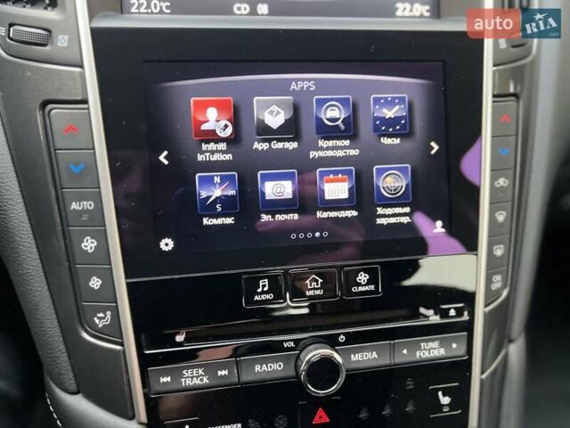 Черный Инфинити Q50, объемом двигателя 2 л и пробегом 53 тыс. км за 18900 $, фото 141 на Automoto.ua