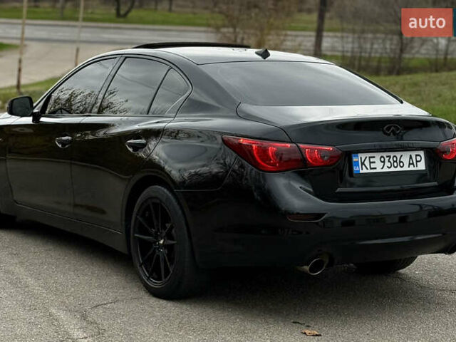 Черный Инфинити Q50, объемом двигателя 3 л и пробегом 155 тыс. км за 12000 $, фото 8 на Automoto.ua