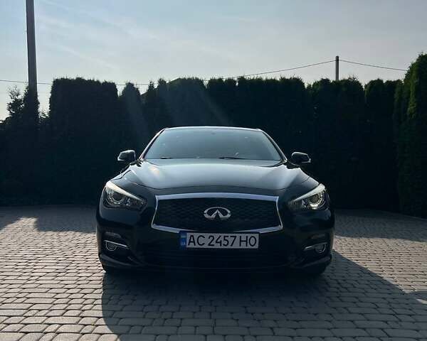 Чорний Інфініті Q50, об'ємом двигуна 3 л та пробігом 157 тис. км за 12500 $, фото 66 на Automoto.ua
