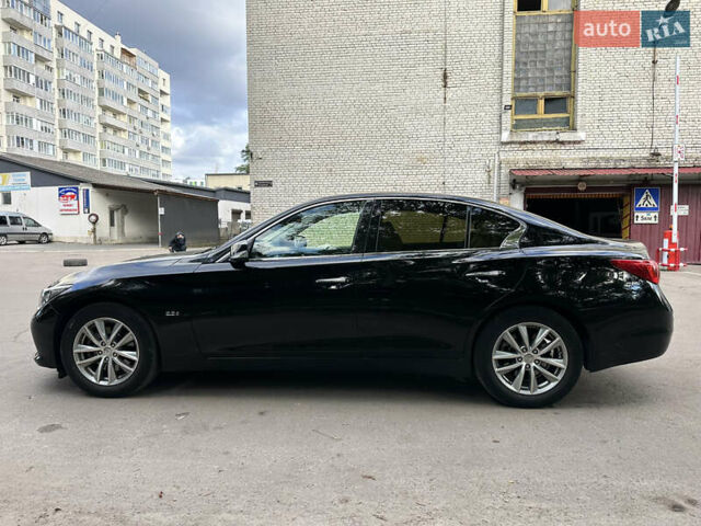 Чорний Інфініті Q50, об'ємом двигуна 2.14 л та пробігом 216 тис. км за 16400 $, фото 7 на Automoto.ua
