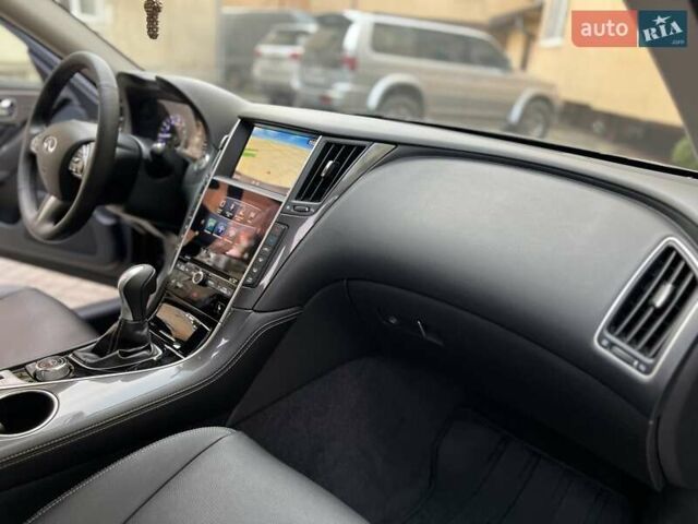 Черный Инфинити Q50, объемом двигателя 2 л и пробегом 53 тыс. км за 18900 $, фото 117 на Automoto.ua