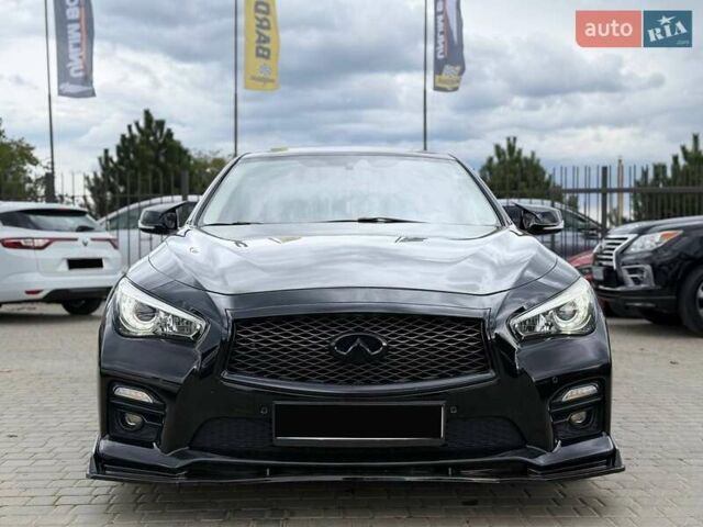 Черный Инфинити Q50, объемом двигателя 3.5 л и пробегом 149 тыс. км за 16999 $, фото 4 на Automoto.ua