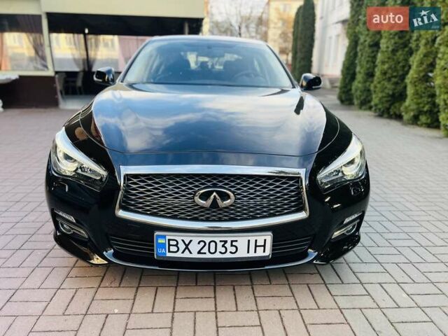 Черный Инфинити Q50, объемом двигателя 2 л и пробегом 53 тыс. км за 18900 $, фото 16 на Automoto.ua