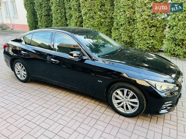 Черный Инфинити Q50, объемом двигателя 2 л и пробегом 53 тыс. км за 18900 $, фото 19 на Automoto.ua