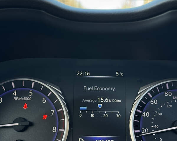 Черный Инфинити Q50, объемом двигателя 3 л и пробегом 175 тыс. км за 13700 $, фото 11 на Automoto.ua